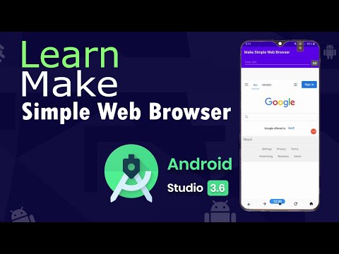 Make Simple Web Browser in Android Studio 3.6